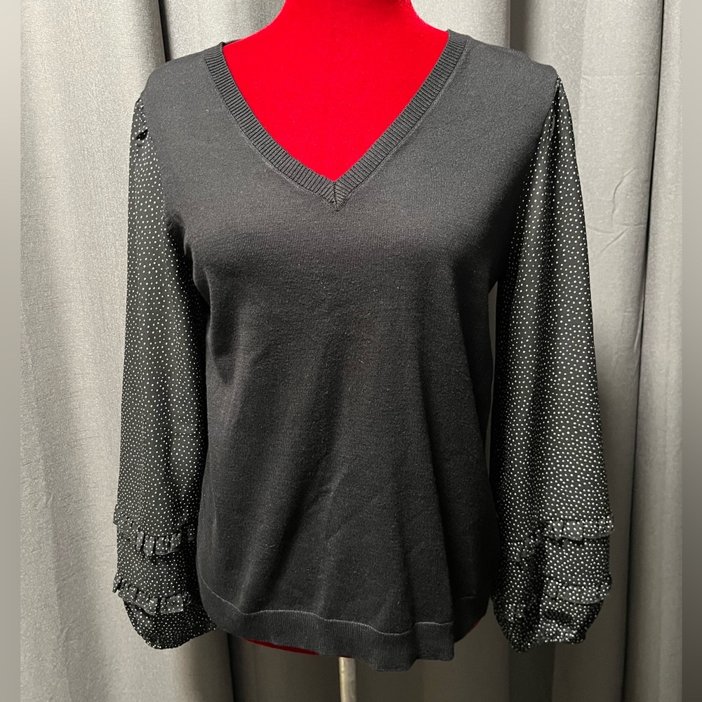 Adrianna Papell vneck sweater